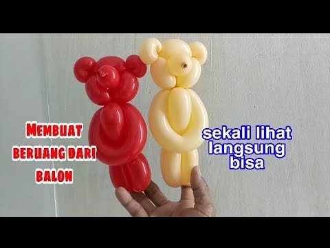 Video: Cara Membuat Hewan Dari Balon