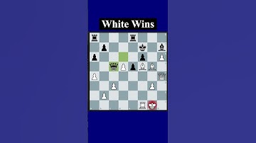 Chess, Long Term Positional Sacrifice #shorts