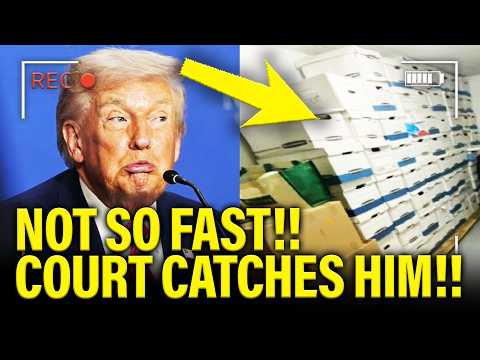 Trump Blocked From Shredding Evidence In Final Moments