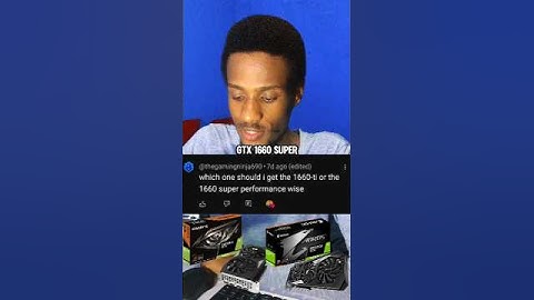 A gtx 1660 ti or a gtx 1660 super.