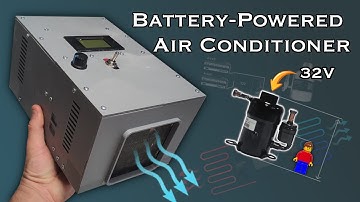 DIY Mini Battery-Powered Vapor-Compression Air Conditioner