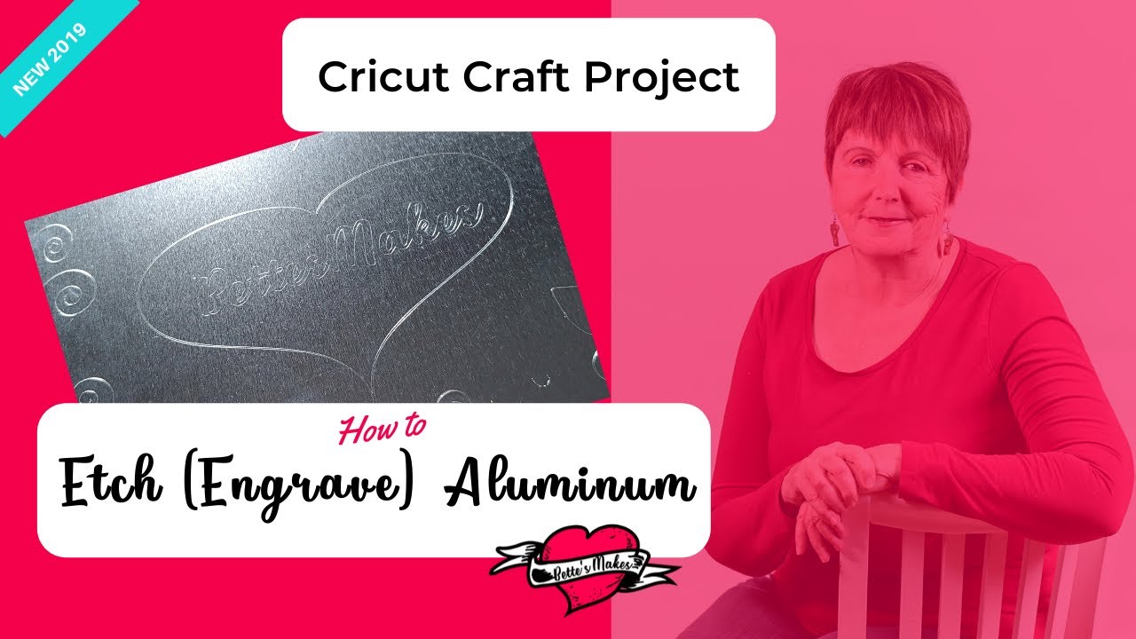 Cricut Craft Etching Aluminum YouTube