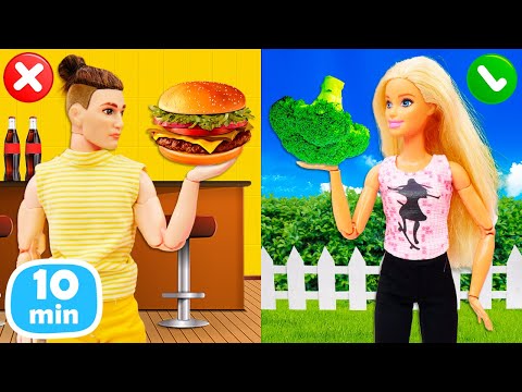 Видео: Влог Барби – Сборник видео про приключения Барби и Кена – Игры в куклы для девочек