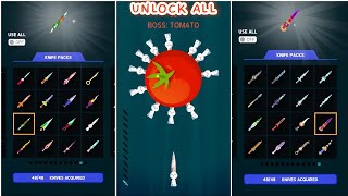 Knife Hit VIP unlock all knife 🗡️ gameplay screenshot 5