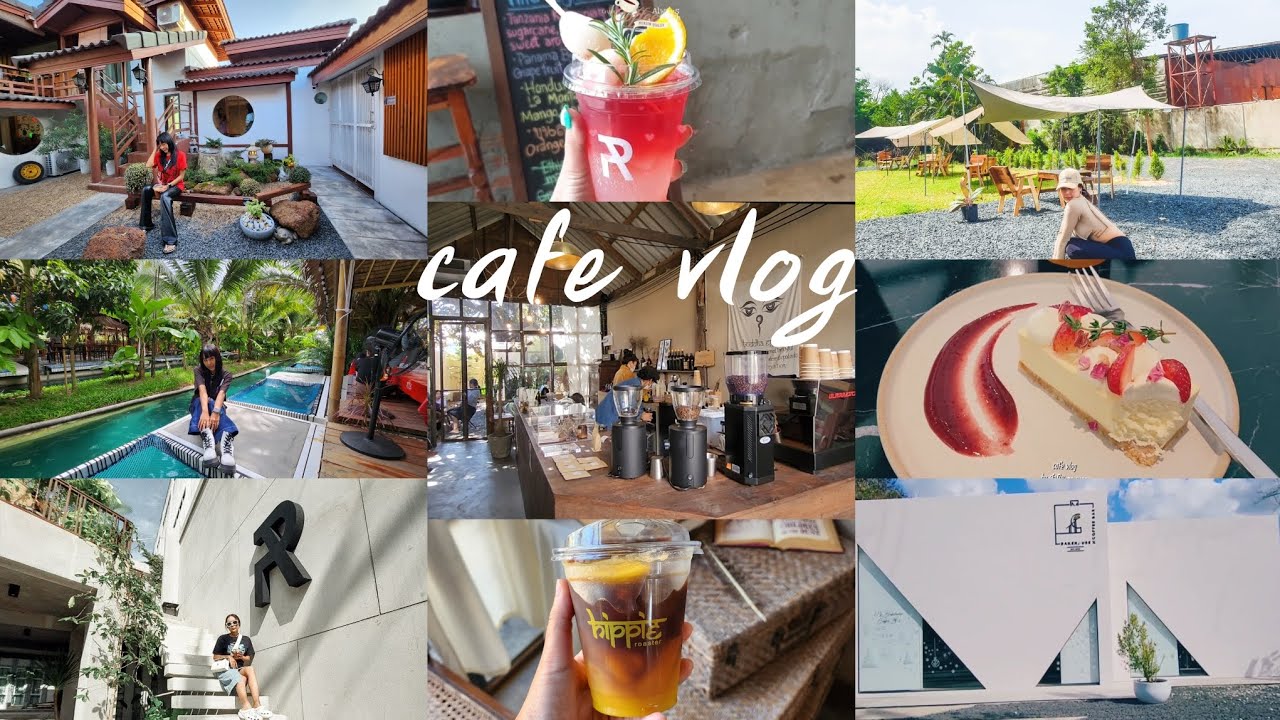 cafe vlog: คาเฟอุบลเปิดใหม่เยอะมาก จะมีที่ไหนบ้างตามมาดูกัน New cafes in Ubon.