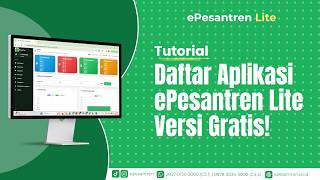Tutorial Daftar APLIKASI Epasantrren Lite Versi GRATIS screenshot 2