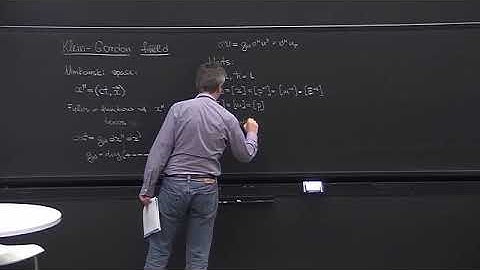 Quantum Field Theory I Lecture 3A: Klein-Gordon field, Conservation Laws, Noether