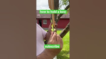 how to hold a bow #arrowandbow #archery #recurvebow #barebow #archer