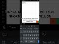 Auto-fill days in Excel mobile (so easy) #excel #mobilehacks #tutorial
