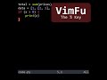 VimFu — The % Key