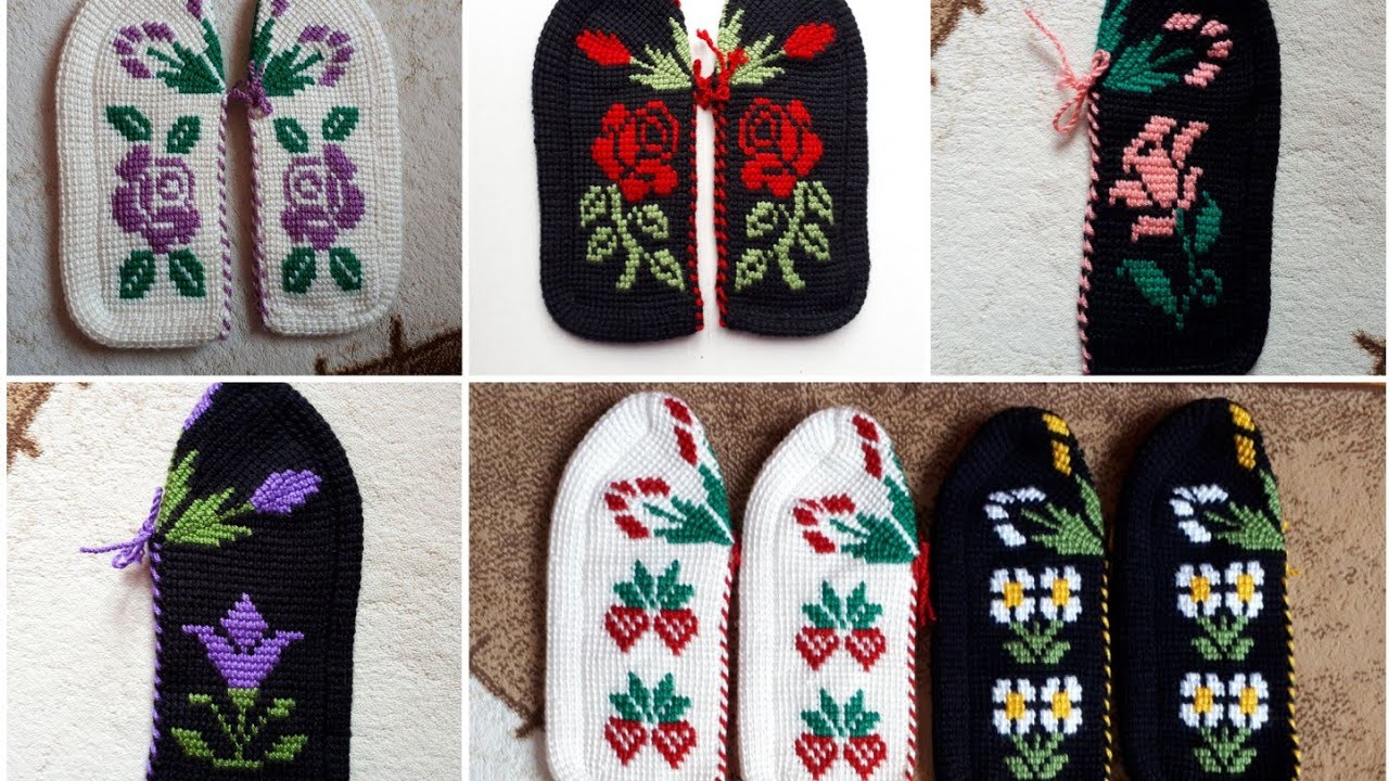 En güzel Tunus İşi Patik modelleri - Patik Modelleri