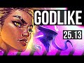 RELL &amp; Sivir vs THRESH &amp; Lucian (SUP) | 7/1/26, 23k DMG, Godlike | KR Master | 25.13
