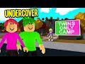 They Ran A TWINS ONLY Camp.. We Found THIS Under The Cabins.. (Roblox Bloxburg)