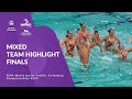 Mixed team highlight  final   fina world junior artistic swimming championships 2022