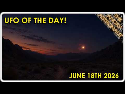 Not a balloon, plane, drone or satellite! UFO of the day!