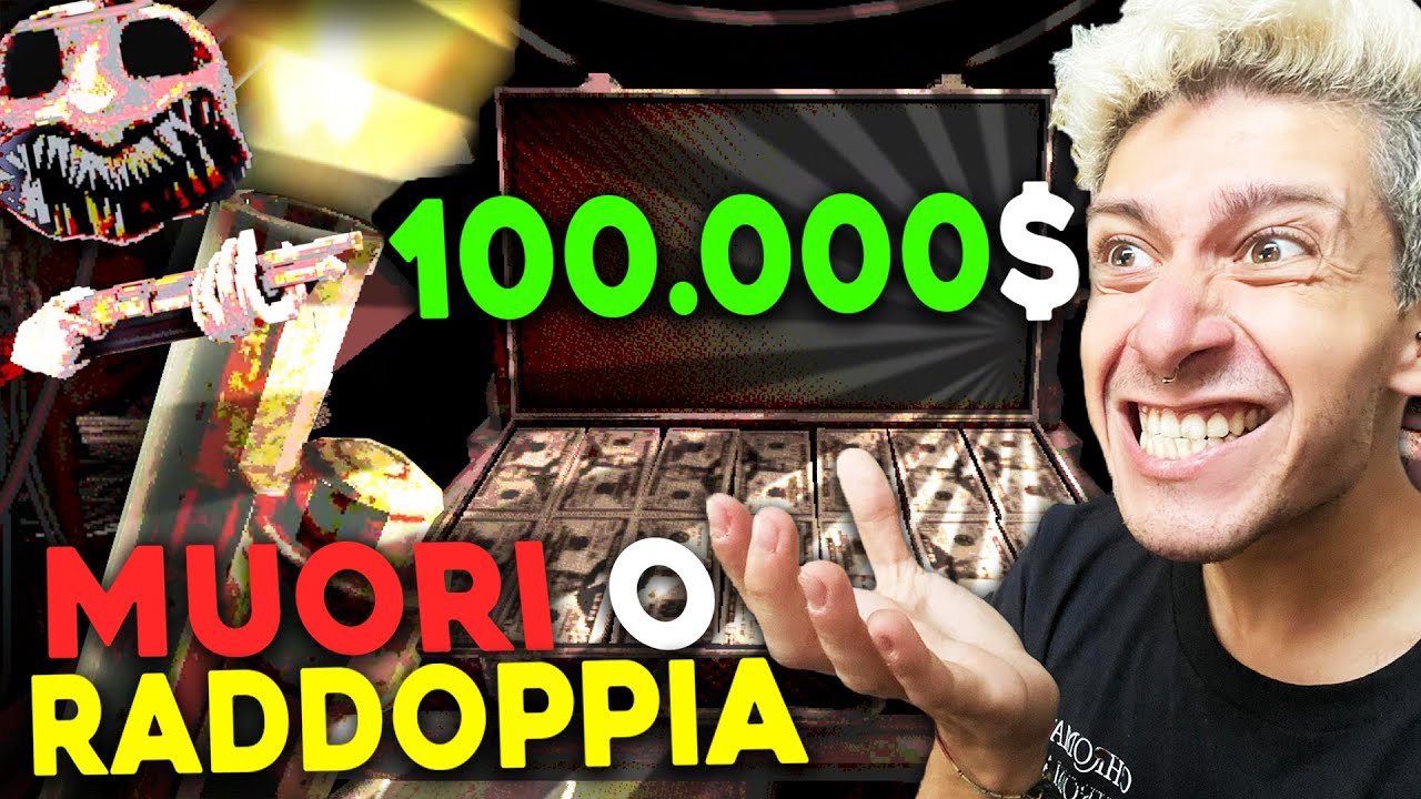 SCAPPO CON 100.000 DOLLARI DOPO LA ROULETTE RUSSA !!