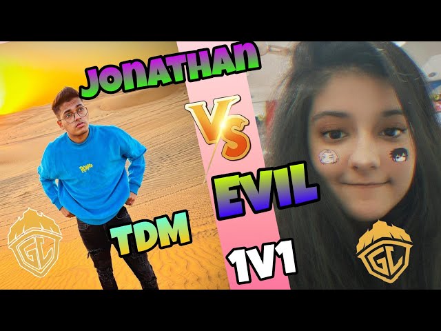 Jonathan Vs Evil  TDM 1v1 || Jonathan Full Demotivate Godl Evil 😱 class=