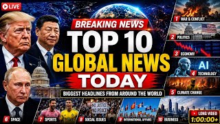 Top 10 Global Headlines Today | Biggest World News Update (May 2026)