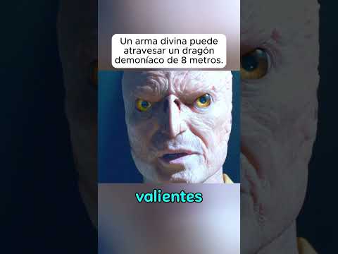 Un arma divina puede atravesar un dragón demoníaco de 8 metros.#shorts #viralvideo
