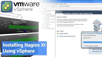 How to install Nagios XI using vSphere