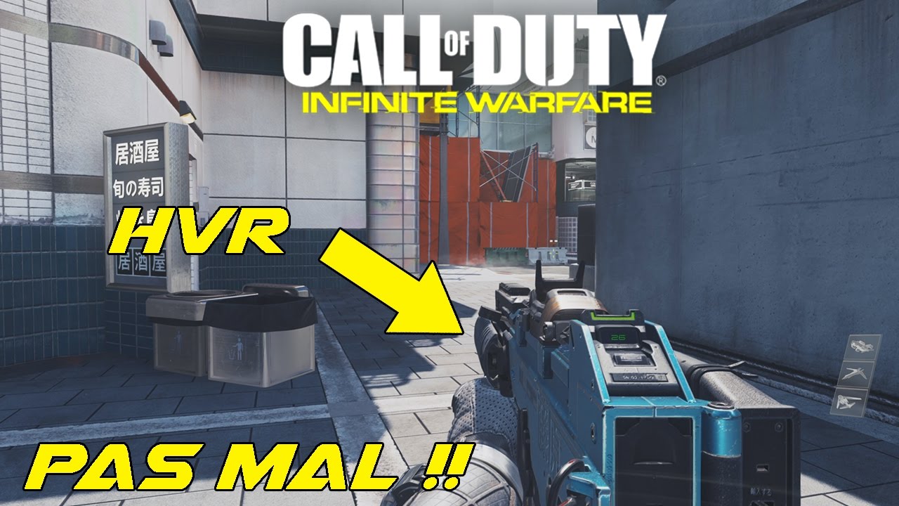 INFINITE WARFARE | ARME HVR | PAS MAL CETTE ARME !! - YouTube