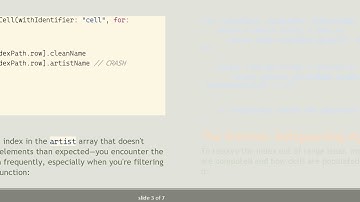 How to Fix the Index Out of Range Error in Swift Table Views