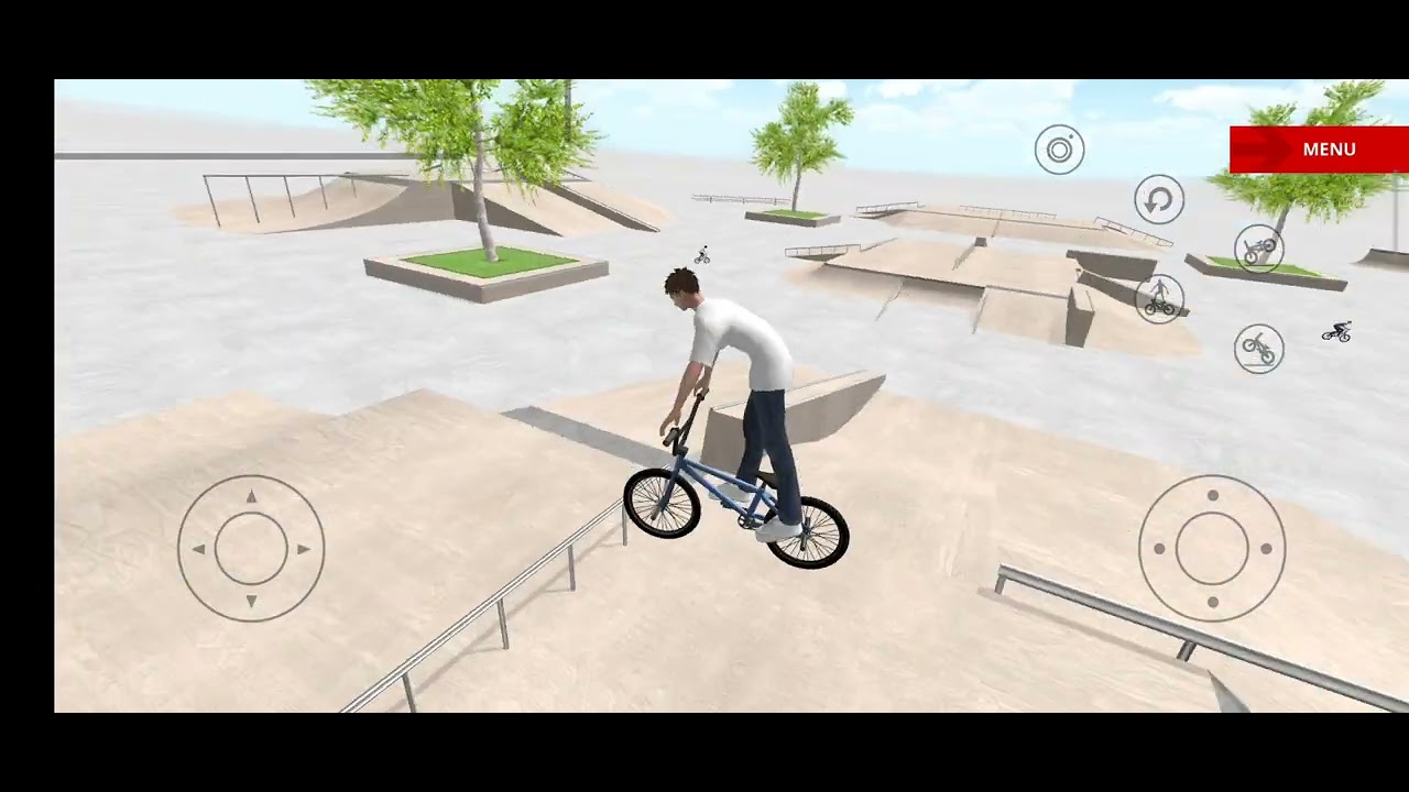 Novo jogo de bike com sistemas legais