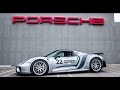 Porsche 918 Spyder Delivery - Weissach Package Monochromatic Martini Wrap