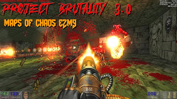 Project Brutality 3.0 - Maps of Chaos | E2M9: Fortress of Mystery | 4K/60
