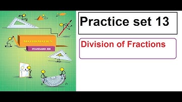 Class 6 # Maths# Operations on fractions # Practice set 13