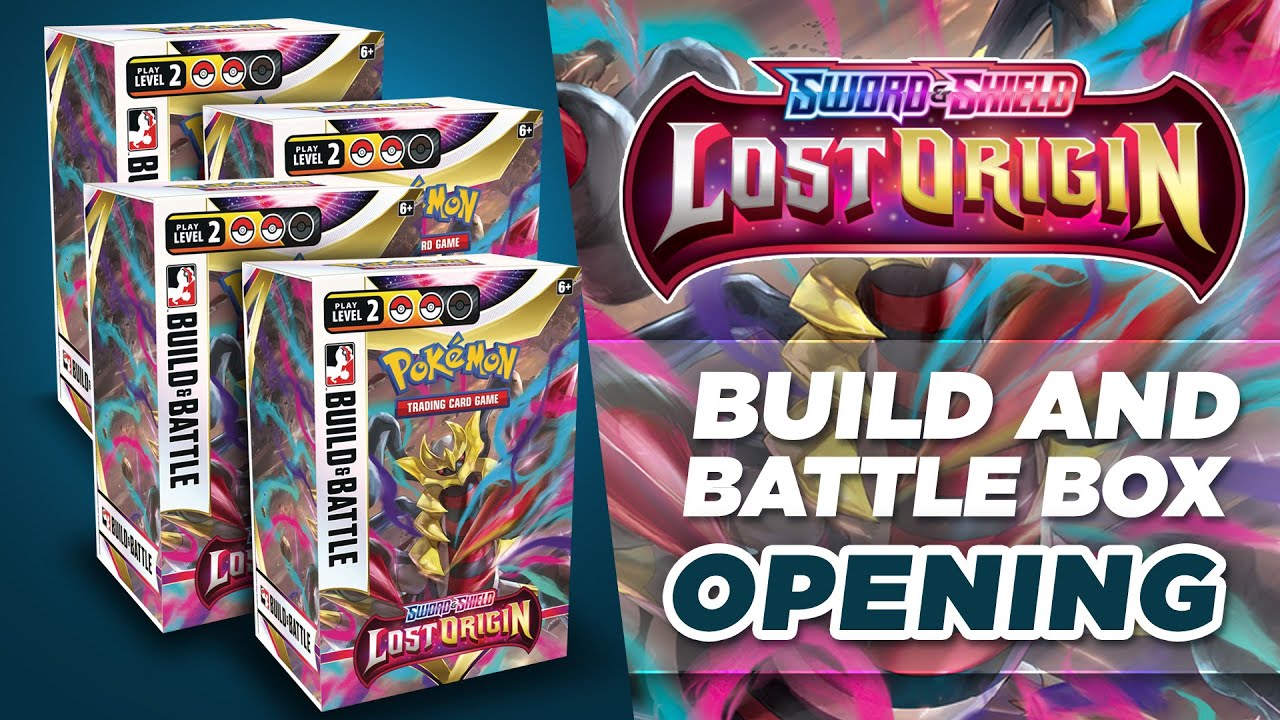 Pokemon Sword & Shield Lost Origin Build & Battle Kit Box