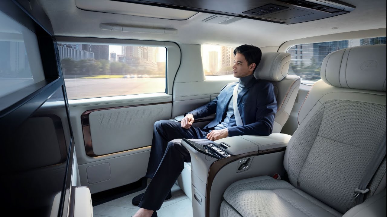 2024 Lexus LM Luxury Minivan Interior Is The Ultimate Living Room On