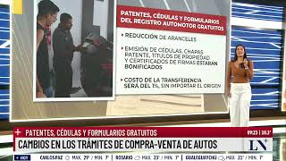 Cambios en los trámites de compra-venta de autos: patentes, cédulas y formularios gratuitos