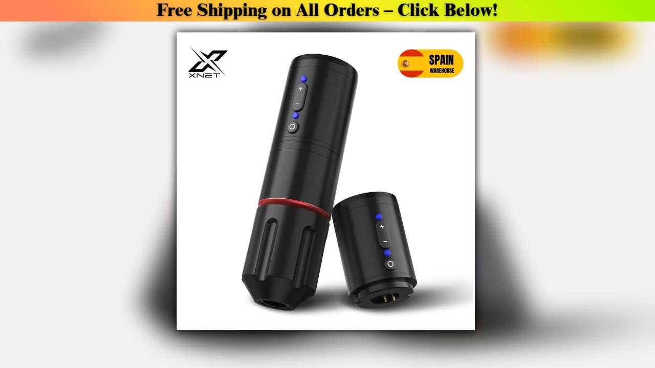 XNET Tornado Professional Wireless Tattoo Machine Rotary Pen