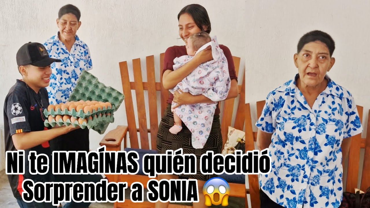 Wow‼️Véan todos los hu3vos que SONIA RECIBIÓ hasta la puerta de SU CASA.