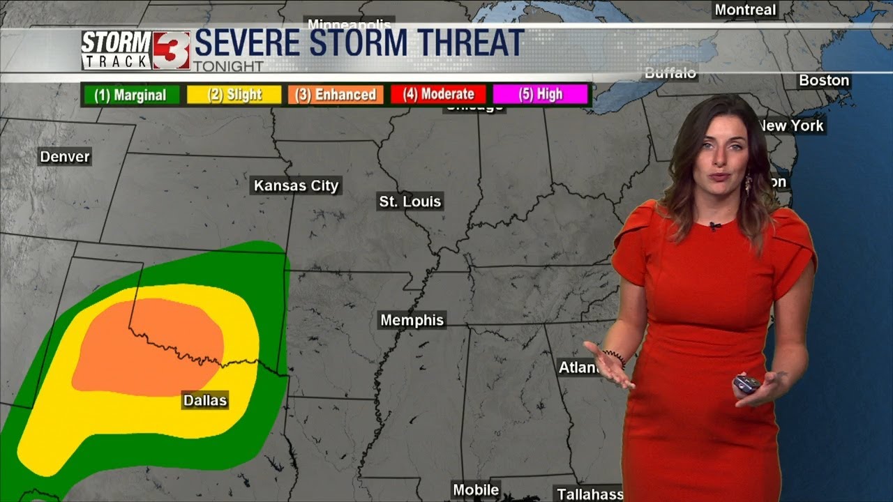 Tracking shower and storms, followed by a big cool down - YouTube