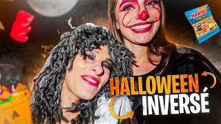 On fait Halloween inversé, je toc chez les gens pour donner des surprises ????