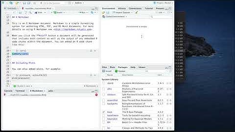 Getting Started RMarkdown