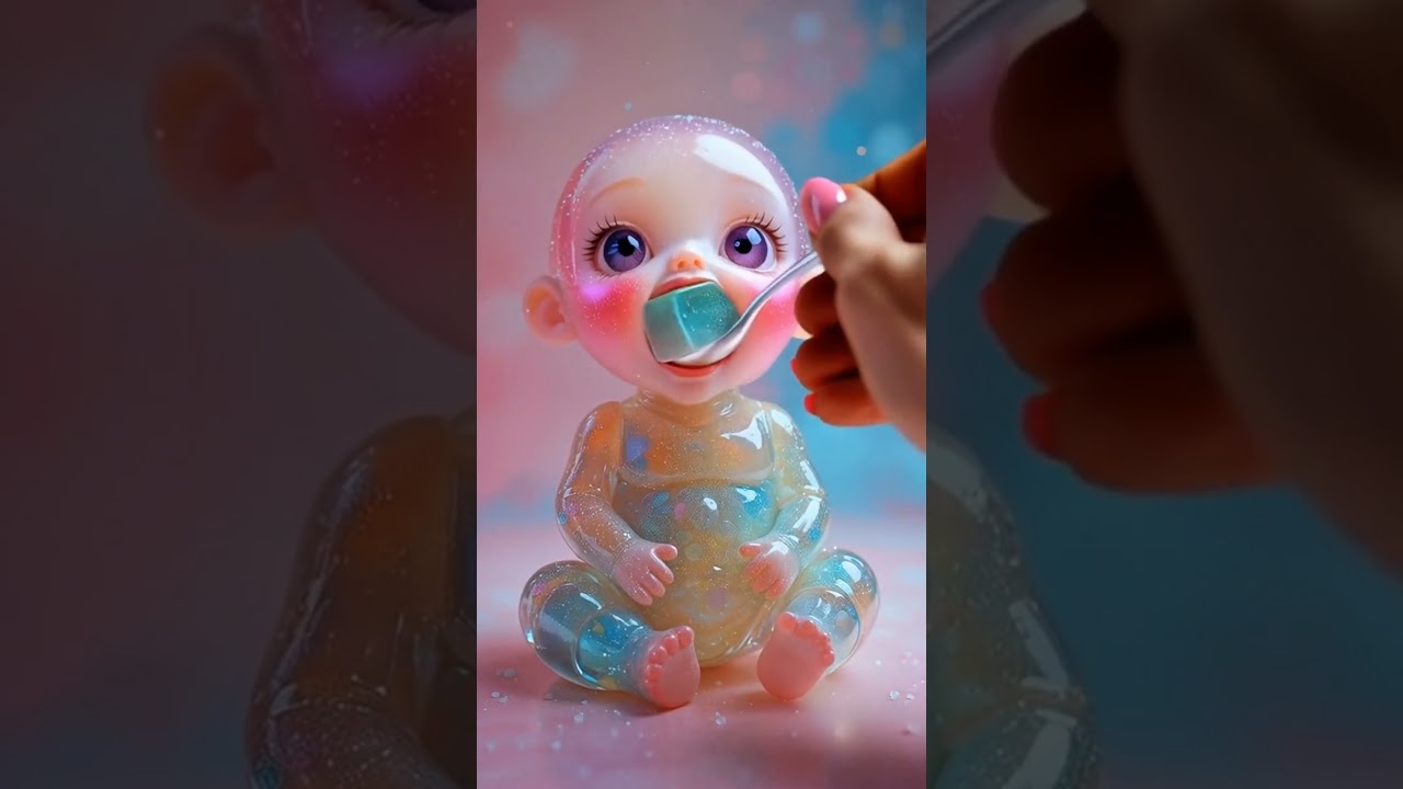 The Cutest pastel jelly baby you will ever see!