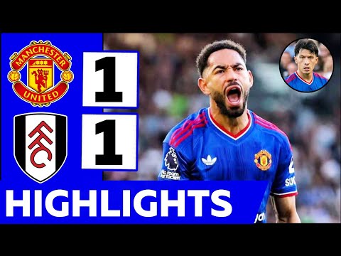 derekturtoto x harum4d - Manchester United vs Fulham (1-1) • Cunha & Lisandro Martinez Own Goal • Premier League Highlights