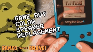 Repairs - Game Boy Color Speaker Replacement