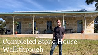 Episode 19: Our Stone House Is Completed.  Watch this Stone House Walkthrough!
