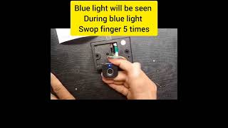 jenix biometric finger lock for drawer cabinet - how to register finger to unlock the lock screenshot 3