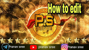 #editingvideoshow to make 3D cinematic intro editing in kinemaster YouTube channel @pranav sree