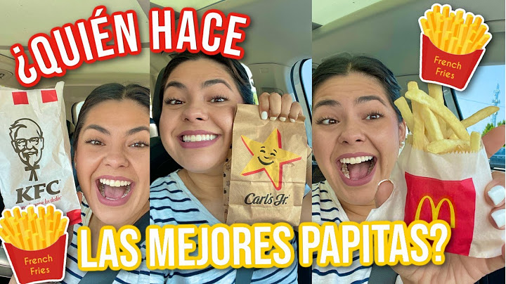 ¿QUIÉN HACE LAS MEJORES PAPAS FRITAS? | RebeO