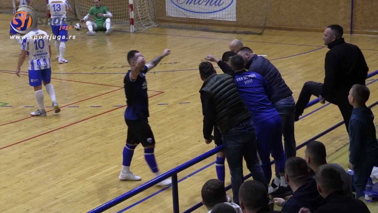 Futsal Druga liga Srbije 2025/26, 20. kolo, Jastrebac - Namenska 5:5, Blace, 8.3.2026.