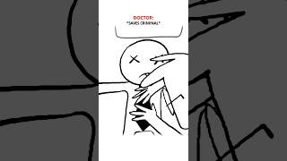 Doctor Be Like 😭 (Animation Meme) Anim: @bavidanimation0  #shorts