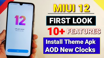 Miui 12 top 10 features | first look | Miui 12 release date in India