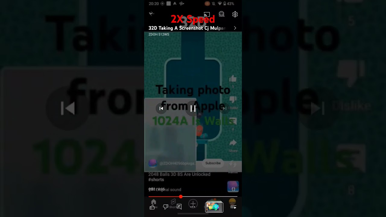 Taking S Cj MP 2X Speed