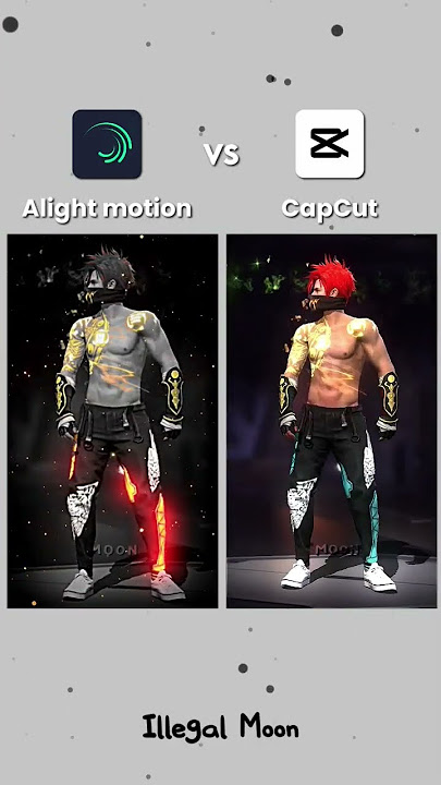 Which one is best 🔥// Alight motion vs CapCut, ff edit tutorial, lobby edit ff #shorts